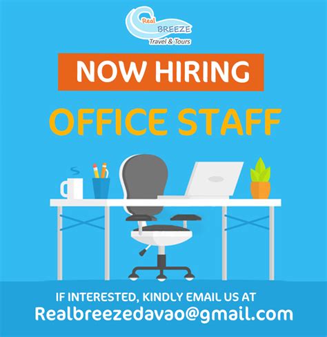 OFFICE STAFF JOB HIRING .